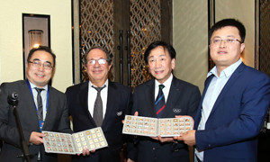 For the first time to join the OMN annual conference, the assistant Olympic spirit heritage and development